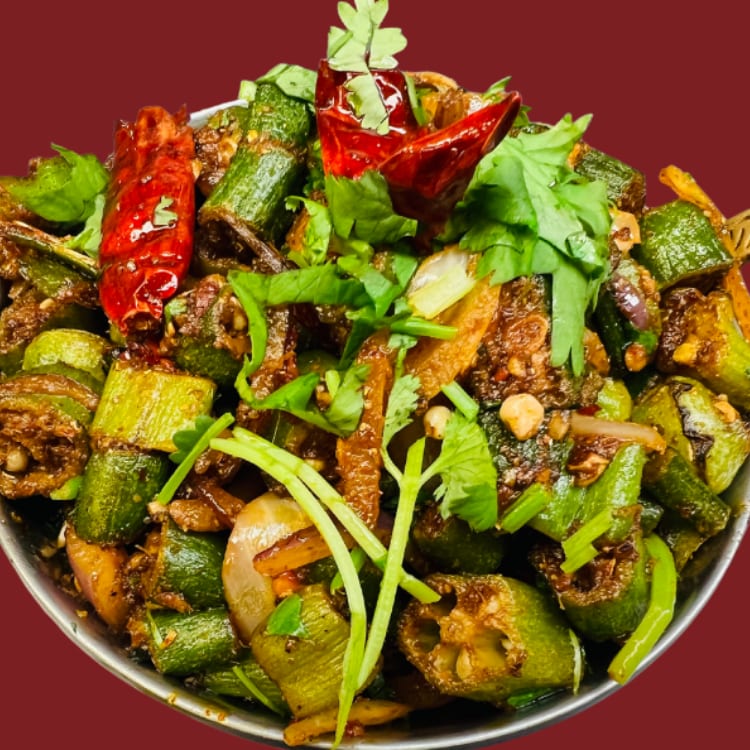 48. Okra Fry.