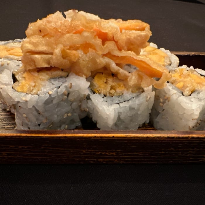 Sweet Potato Tempura Roll.