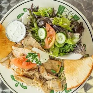 Chicken Gyro Plate.