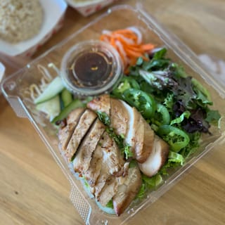 Grilled Chicken Bánh Mì Bowl