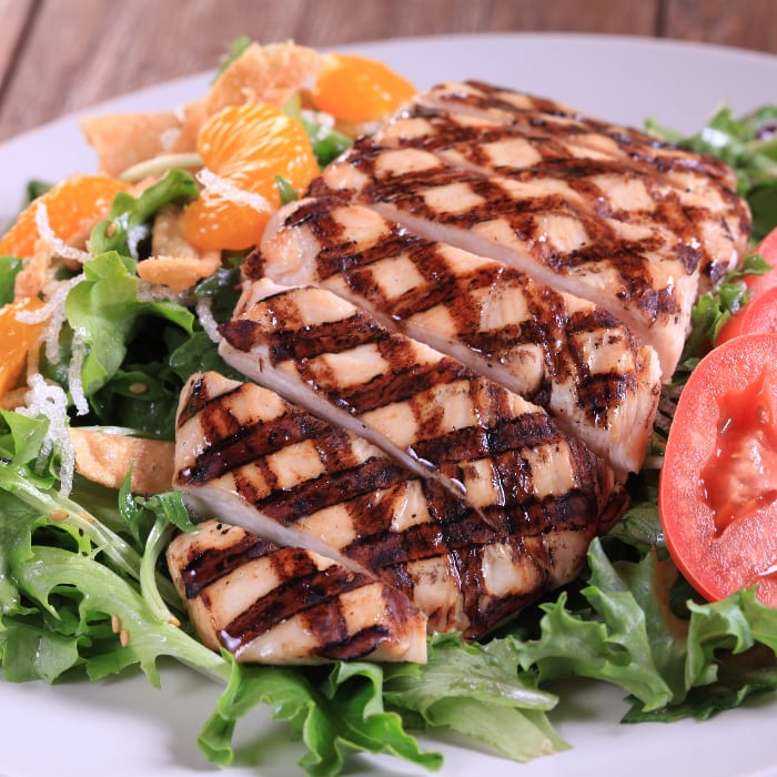 Grilled Chicken Breast Salad.