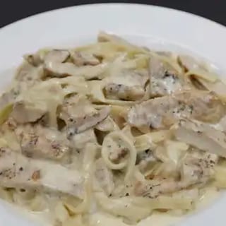 Fettuccine Alfredo with Grilled or Breaded Chicken