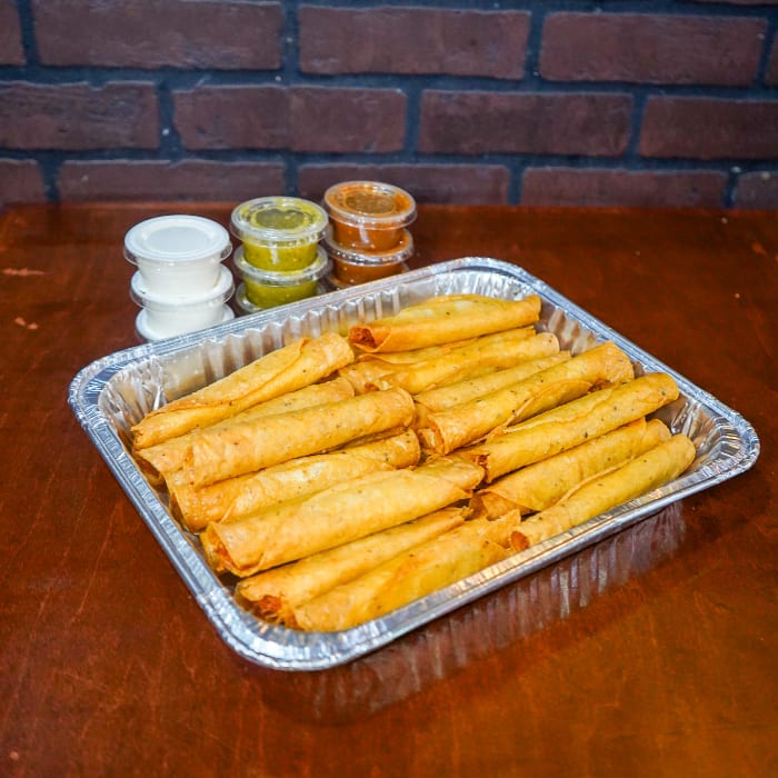 Crispy Chicken Taquitos.