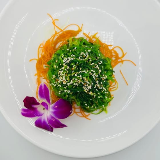 Spicy Wakame Salad.
