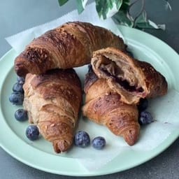 Vegan Blueberry Croissant.