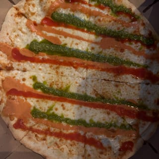 Individual Tri-Color Pizza