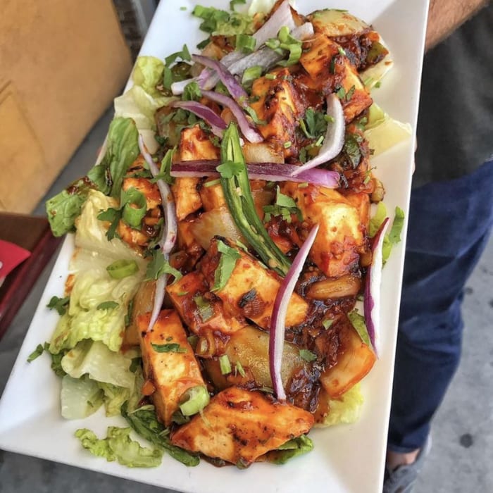 Paneer Tikka.