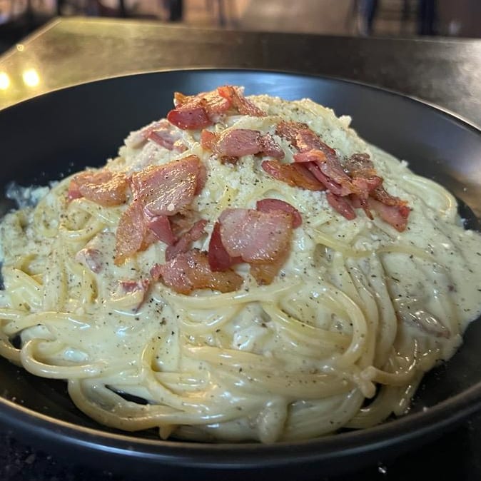Spaghetti Carbonara.