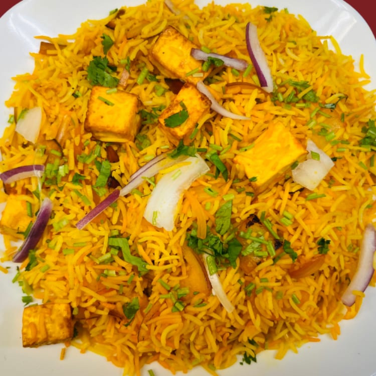 124. Paneer Fried Rice.