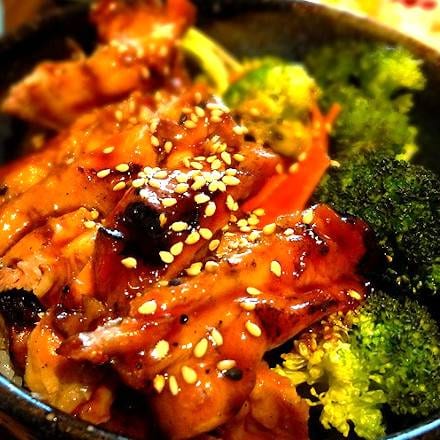 Chicken Teriyaki Rice Bowl.