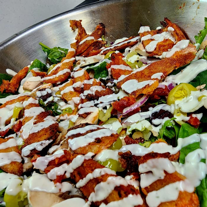 Buffalo salad.