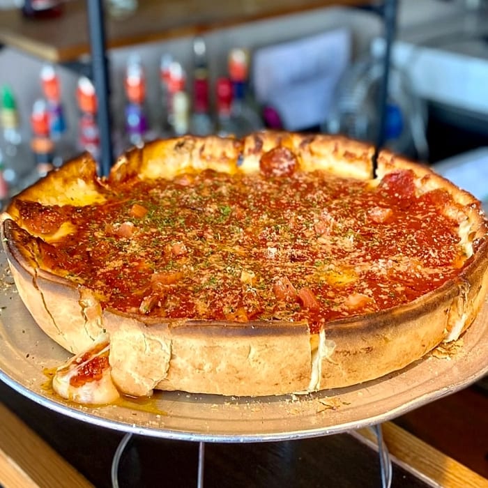 Chicago Deep Dish Pizza - 14".