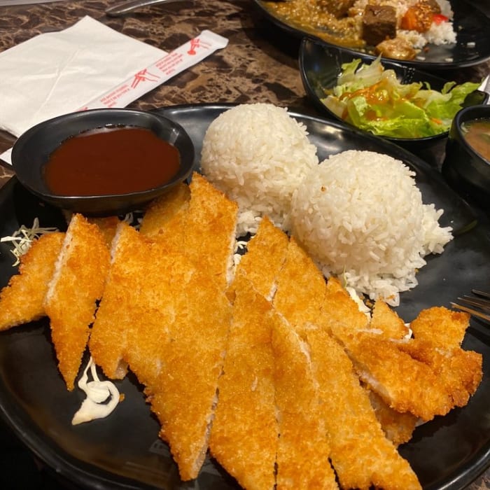 Fish Katsu Plate.