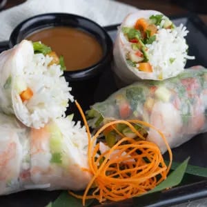 Shrimp Summer Rolls Shrimp.
