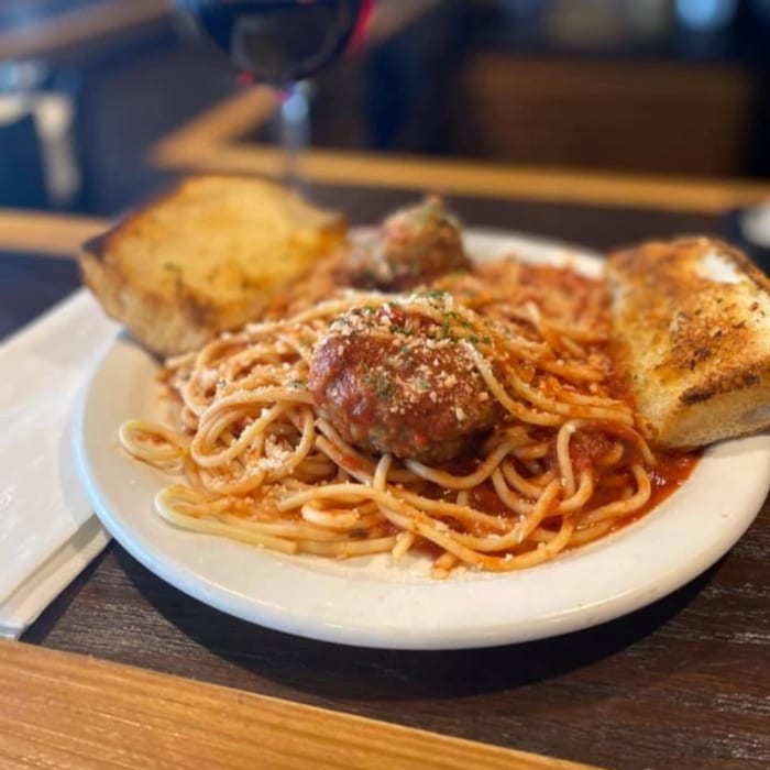 Spaghetti and Meatballs Pasta.