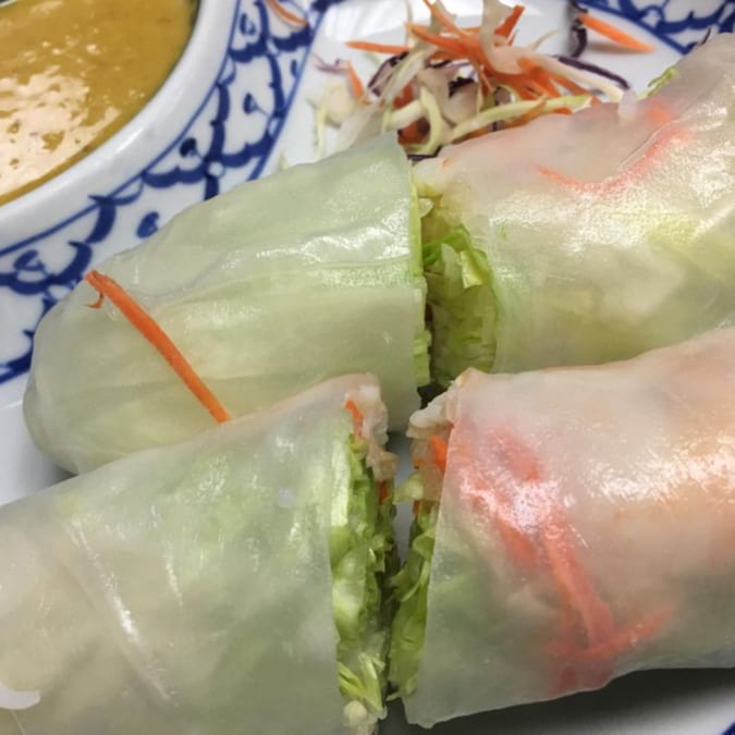 A2. Fresh Salad Rolls.