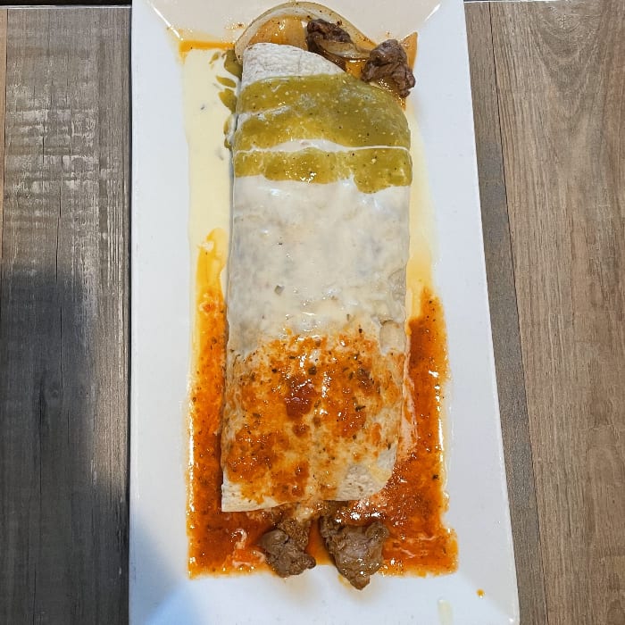 Burrito Bandera.