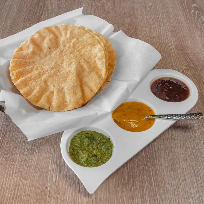 Papadum.