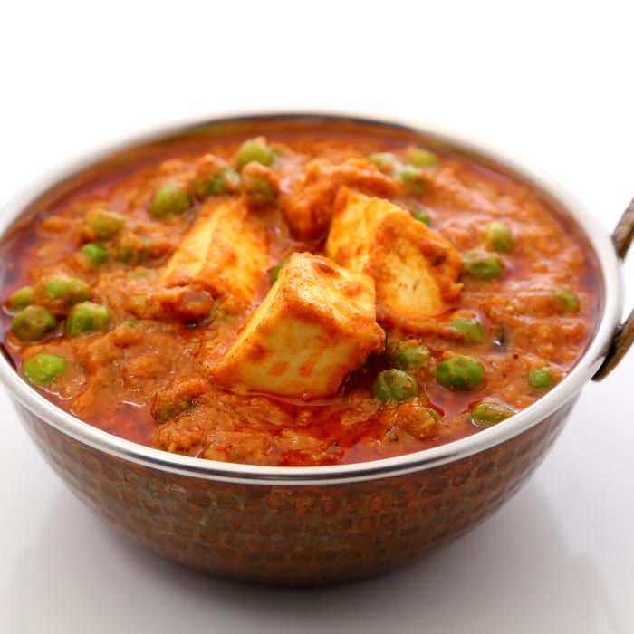 Mattar Paneer.