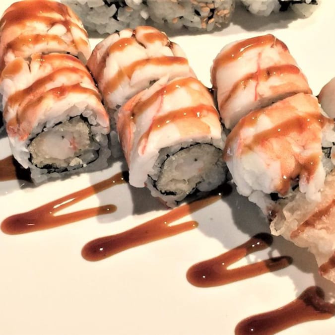 Shrimp Dragon Roll.