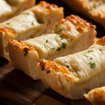 Garlic Bread with Cheese.