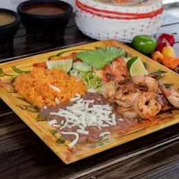 Camarones a La Plancha.