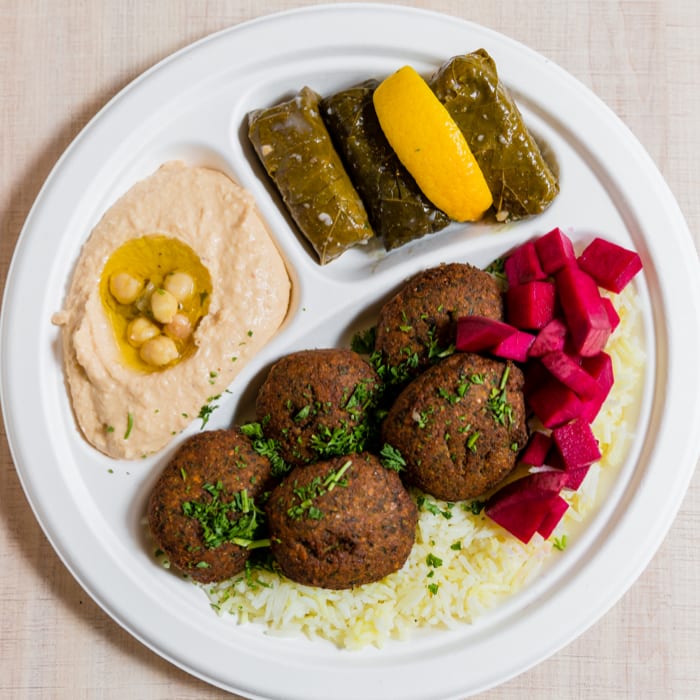 Falafel Plate.