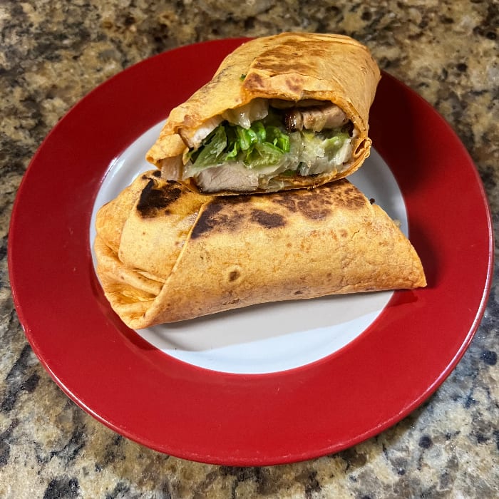 Chicken Caesar Wrap.