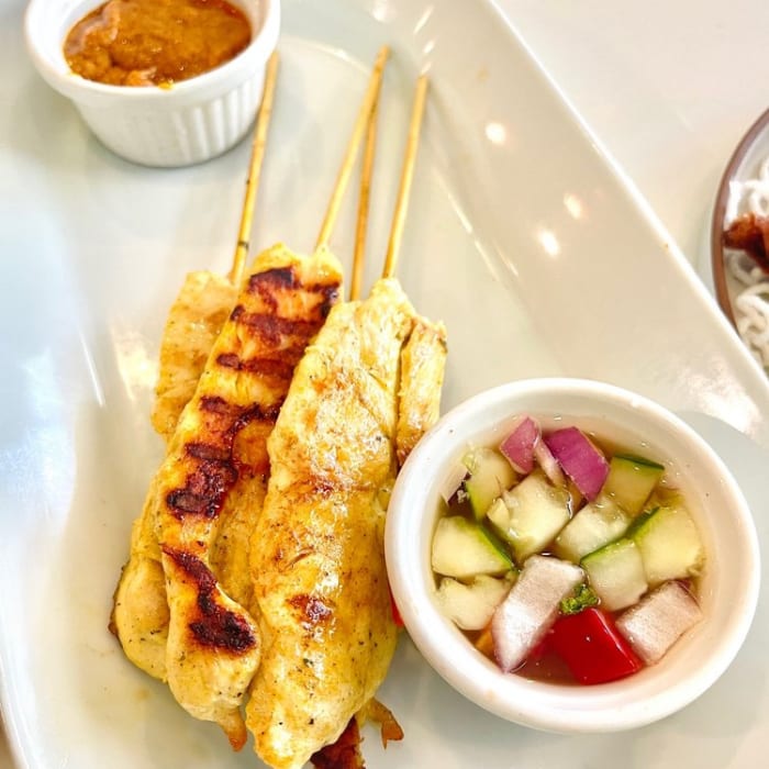 Satay Chicken.