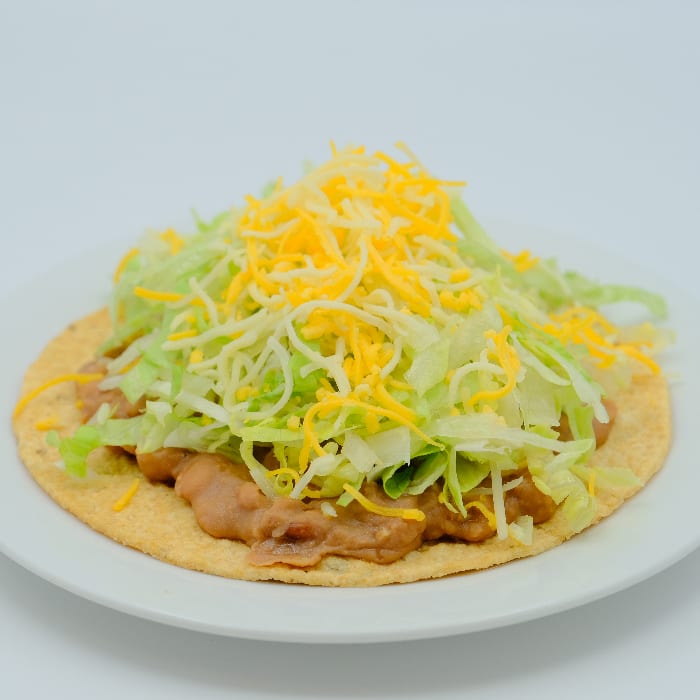 Beans Tostada.