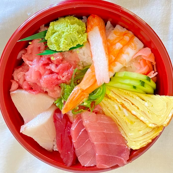 Chef's Choice Chirashi Bowl.