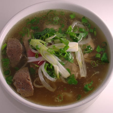 5. Pho Gan Bo  ( Pho with Beef Tendons only).