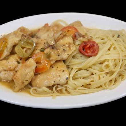 Chicken Scarpariello.
