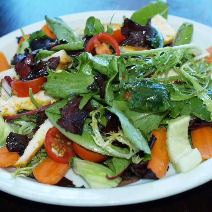 Chicken Mix Green Salad.