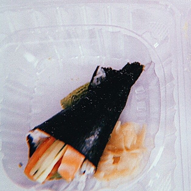 Vegetable Temaki.