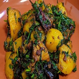 Aloo Palak.