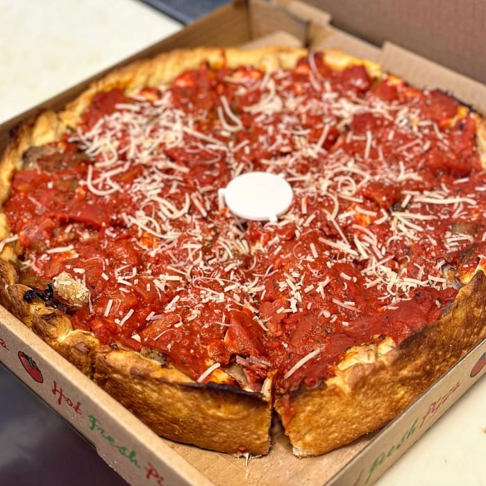 The Classic Deep Dish 12" (8 Slices).