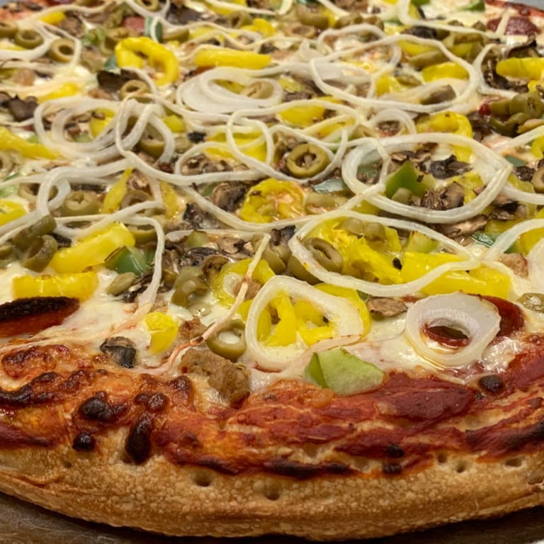 Authentic Greek Pizza and More!