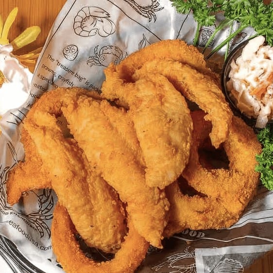 Fried Catfish Basket.