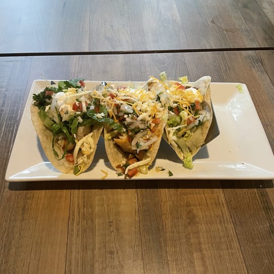 Fish Tacos.