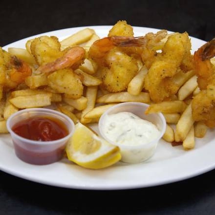 Fried Jumbo Shrimp.