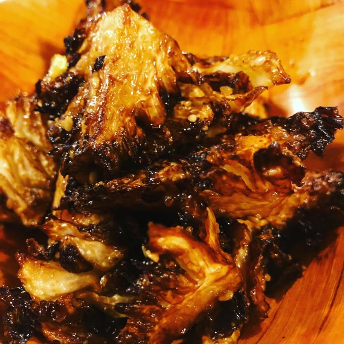 Fried Veggie Hearts (GF).