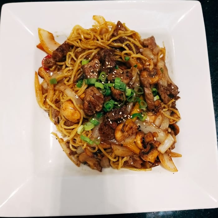Beef Yakisoba.