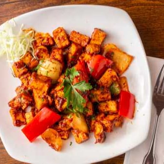 Garlic Tofu.