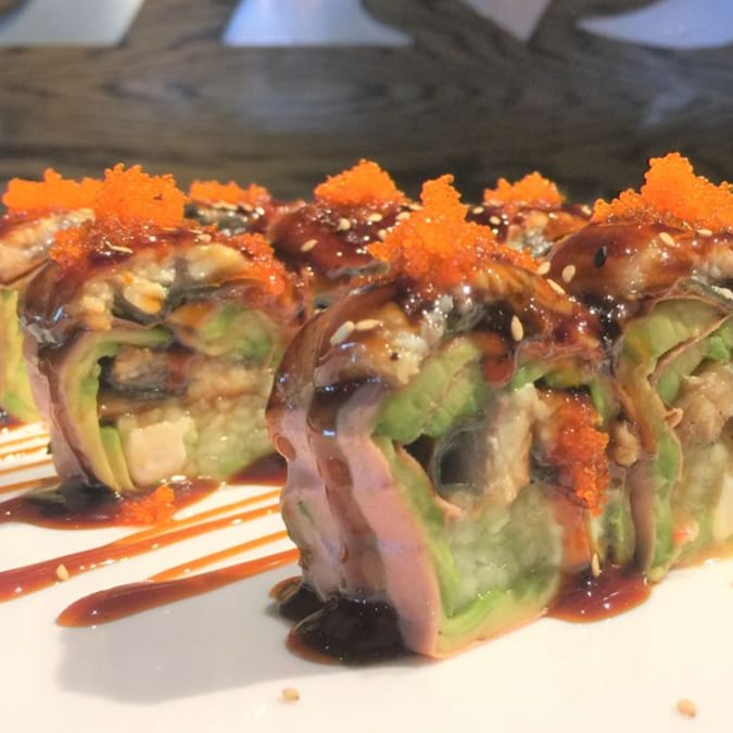 Eel Sashimi Roll.